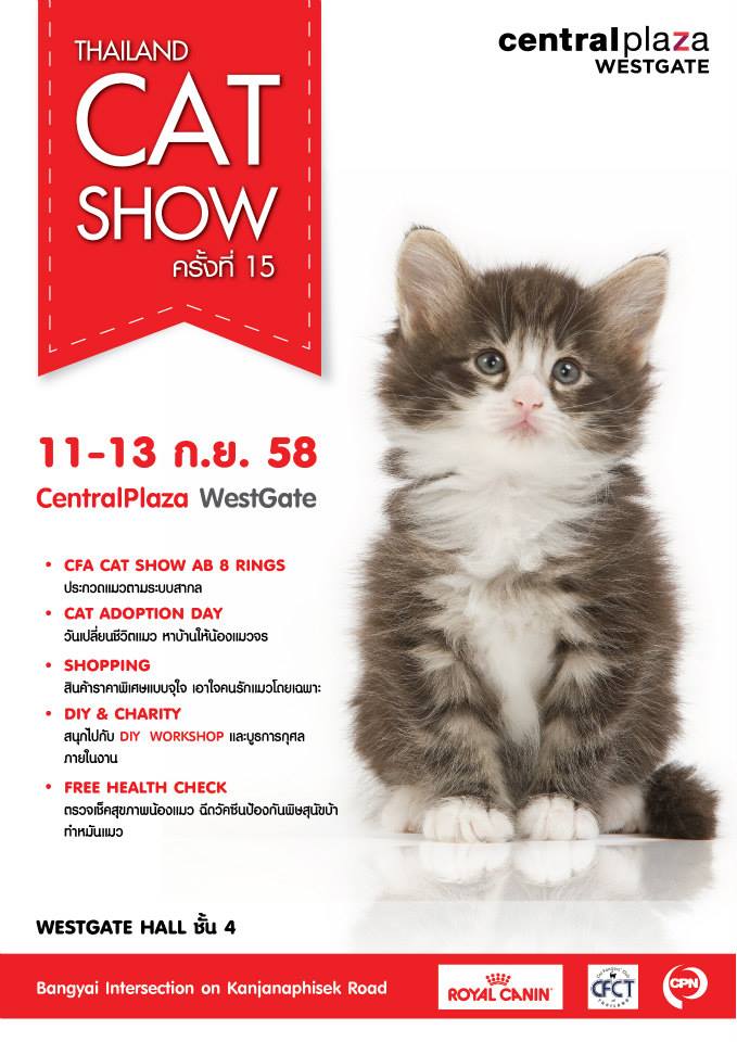 Thailand Cat Show ครั้งที่ 15