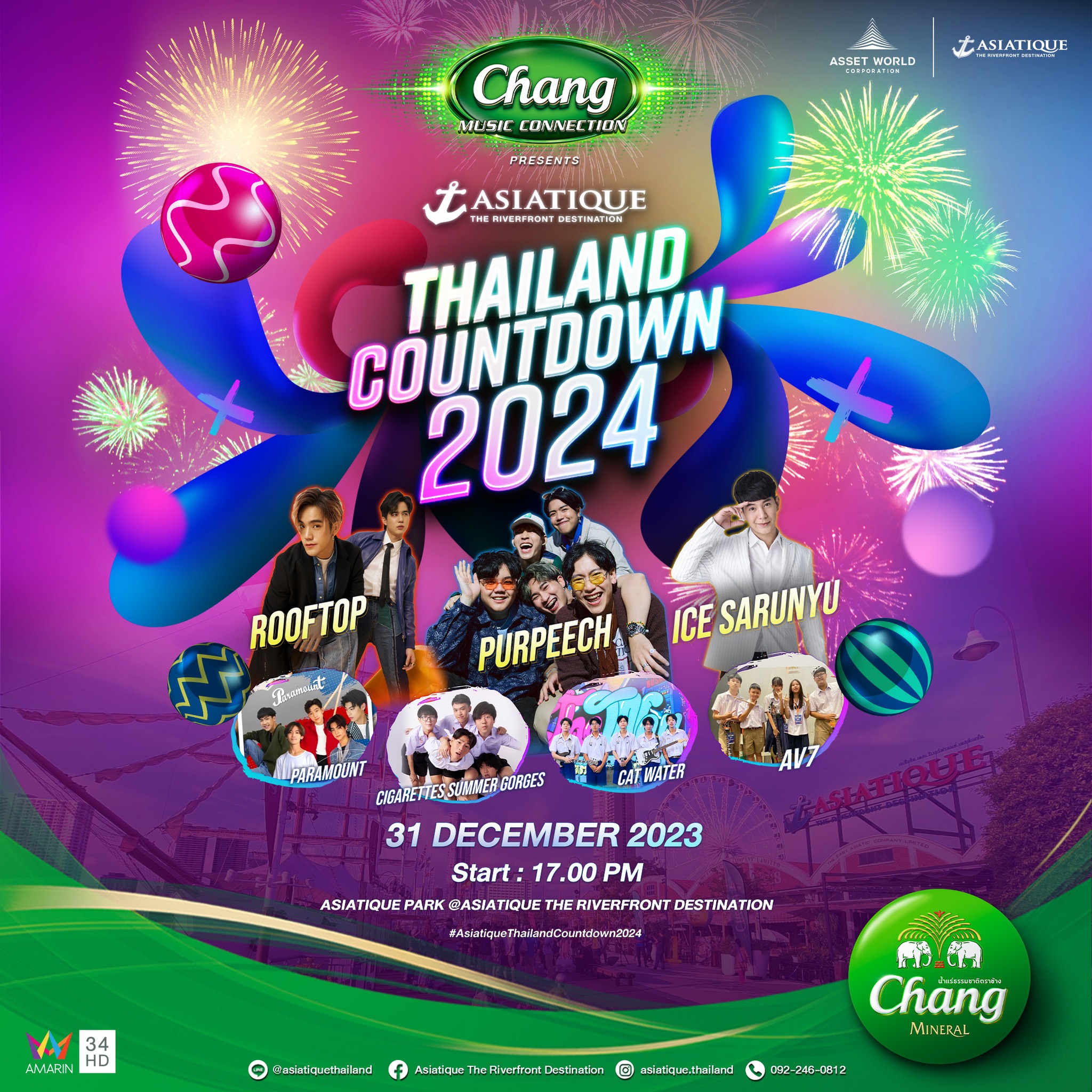 Chang Music Connection Presents Asiatique Thailand Countdown 2024   31301 